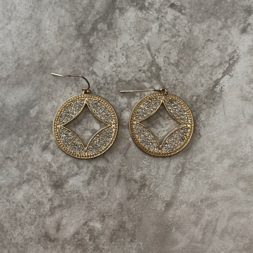 Francesca’s Silver and Gold Earrings